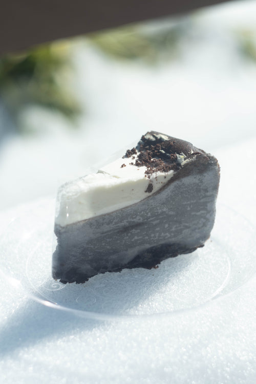 Black Sesame Basque Cheesecake