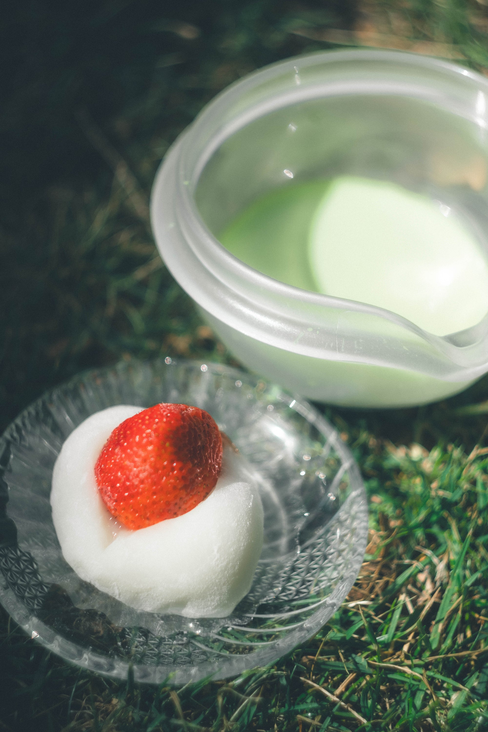 Strawberry Matcha Mousse Daifuku