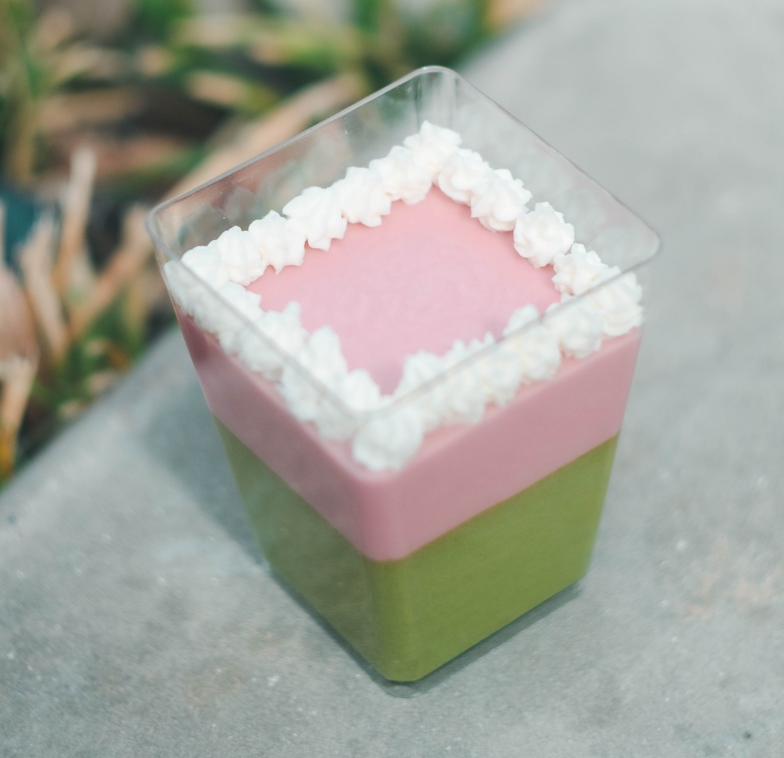 Sakura Matcha Mousse