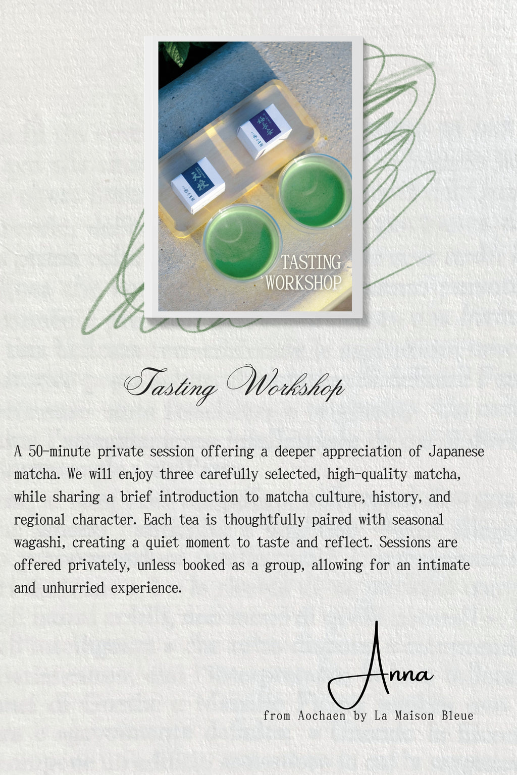 Private Matcha Workshop